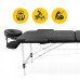 Массажный стол  4FIZJO Massage Table Alu W60 Black  - фото №4